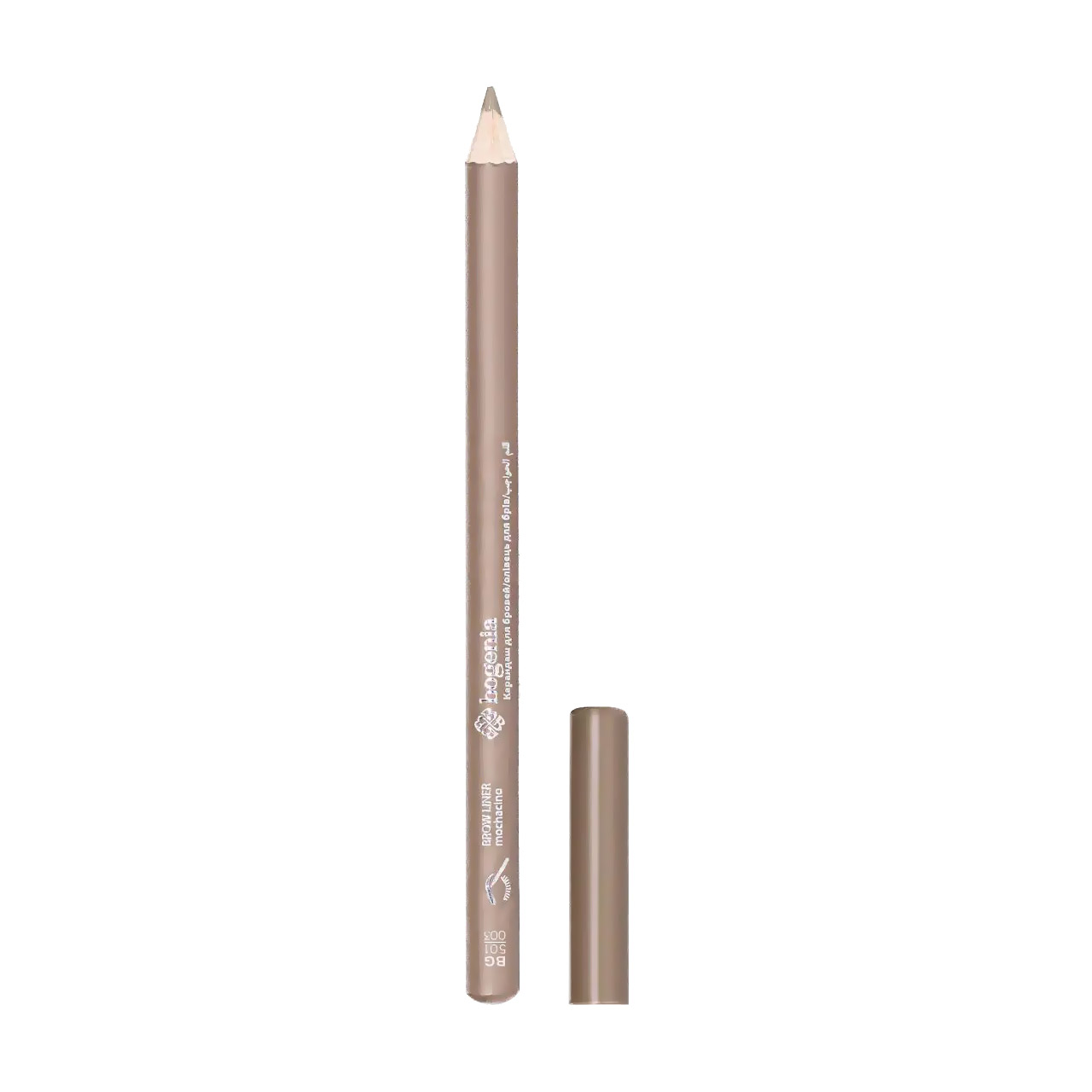 Олівець для брів Bogenia Brow Liner BG501, 003 Mochacino, 0.78 г
